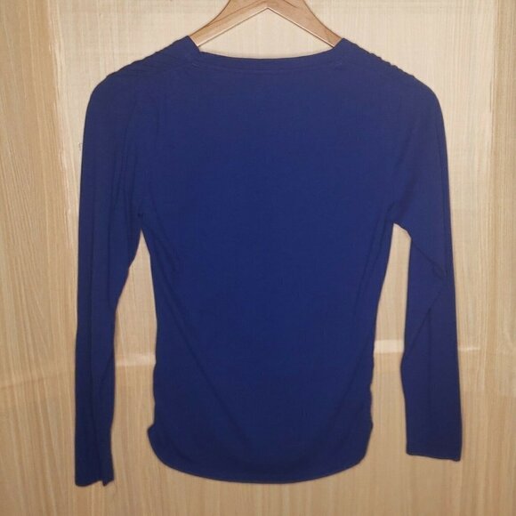 University Of Kansas Long Sleeve V Neck Shirt - Picture 2 of 6